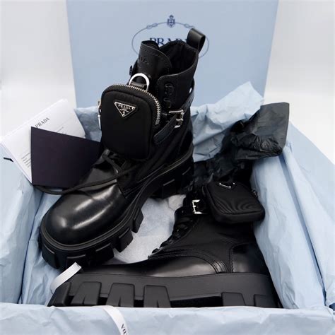 prada monolith boots second hand|prada monolith boots nordstrom.